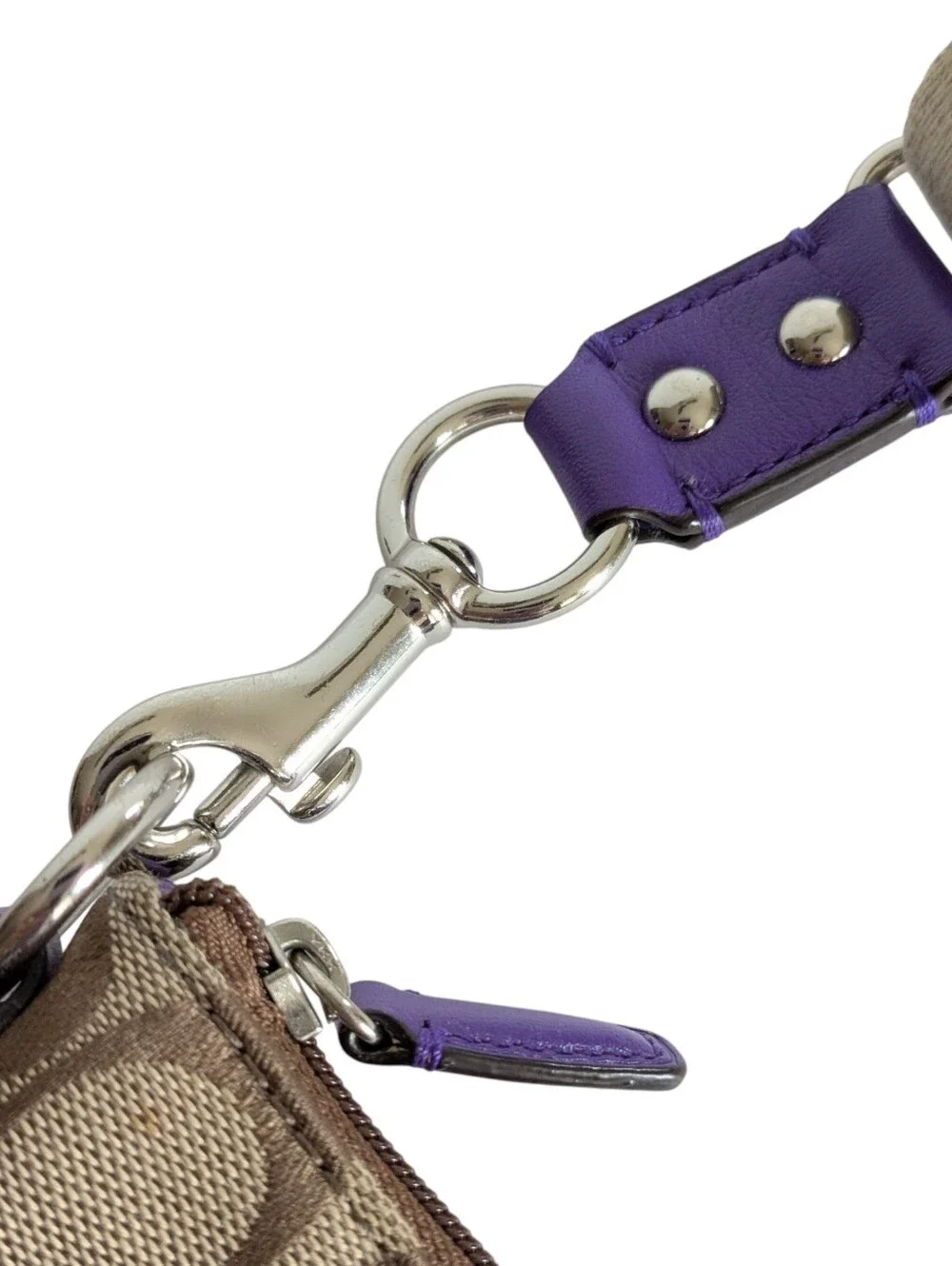 Coach Signature Logo Canvas Crossbody
